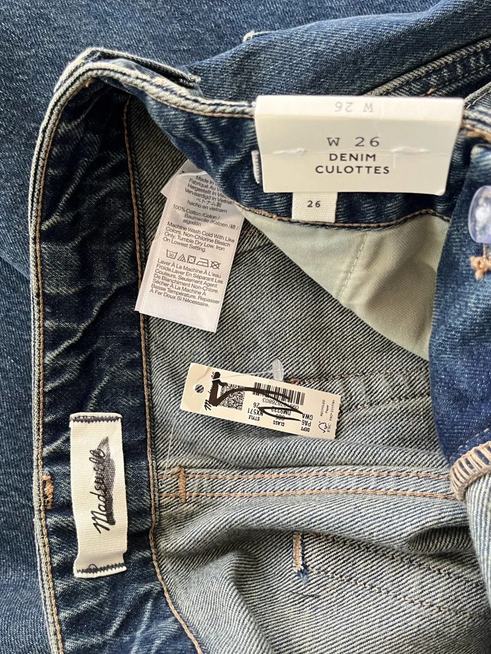 Madewell new tags
